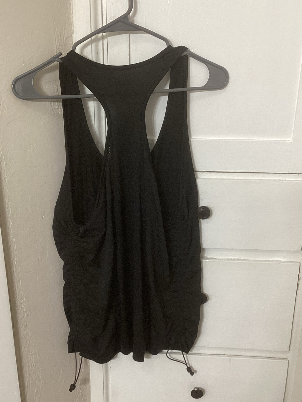 Avia Black Racerback Drawstring Tank - Picture 3 of 4